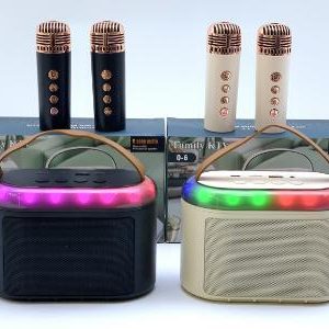 Pockul POPULAR SPEAKER+MICPHONE Q6S
TWO MICS