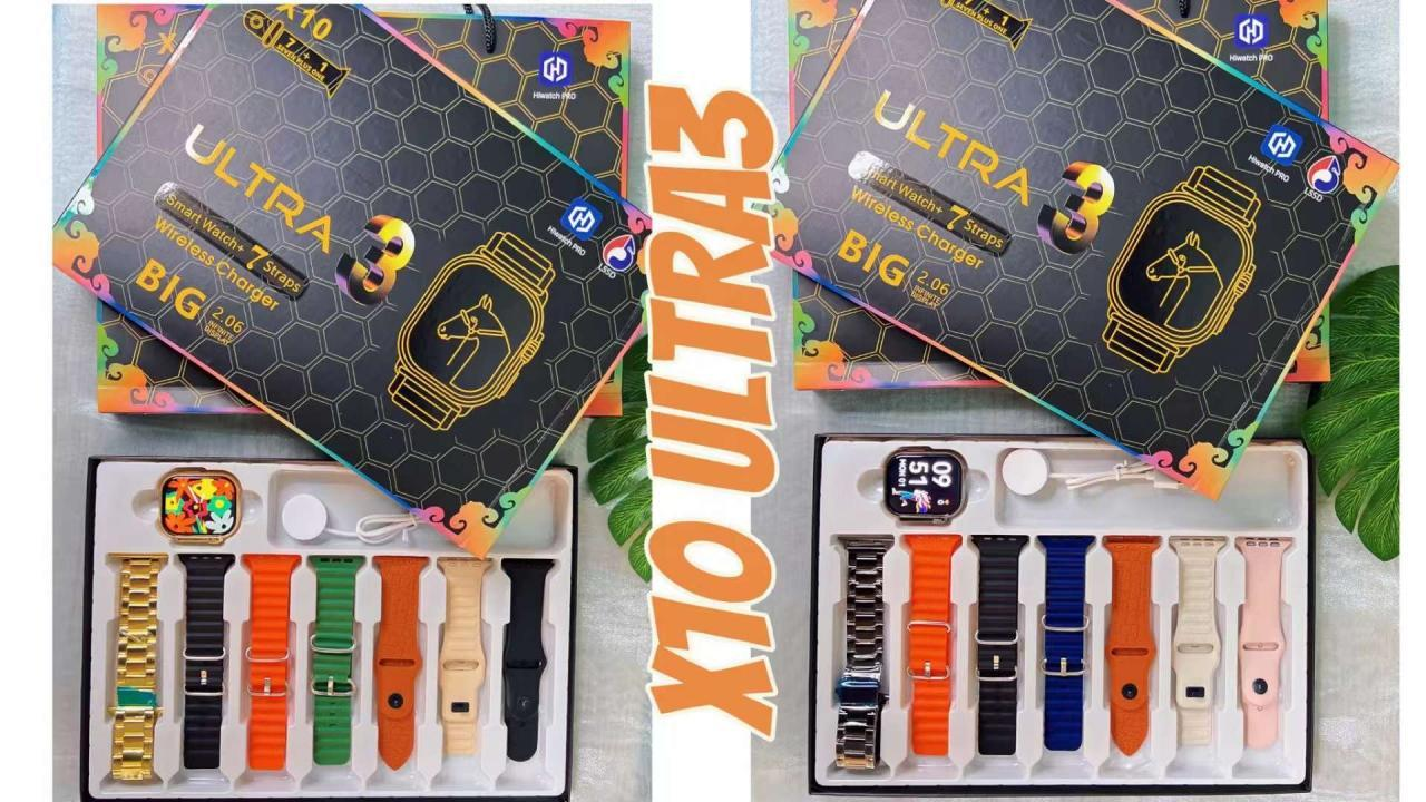 Pockul SMART WATCH X10 ULTRA3